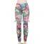 OEM Design Flower Leggings for Women 2016