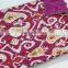 Ikat Kantah Quilt Pink Iakt Kantha Bedcover