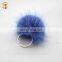 Fashion Friends Custom Style Mink Fur Pom Pom Ring for Girl