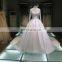 2017 ployester tulle custom a line bridal lace wedding dress