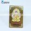 Wholesale Custom Lucky Religious Chinese Buddhism Golden Metal Cards