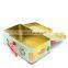 2014 hot saled lunch tin box with handle and lock for children gift, tin lunch box with lock and key