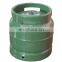 Capacity 6kg new design handle cooking lpg gaz cylinder for exporting to Africa