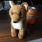 OEM ODM 35CM Plush Fox  With PP Cotton Inside Stuffed Animal Toy
