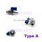 Blue MINI Ball Valve Stainless Steel 1/4 3/8 1/2 to 7mm 10mm 8mm 12mm Pagoda Adapter Female Male 304 Hardware 2 Way Ball Valve