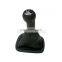 Hot sale auto 5-6 speed Gear Shift Knob with leather boot