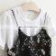 Cheap summer two piece kids clothing sets cute newborn clothing