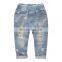 Kids Boy Girl Hole denim pants Children Long pant All Season Baby Girl casual trousers slim