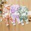 2Pcs Newborn Unisex Tie-dye Print Outfits Autumn Infant Baby Boy Girl Long Sleeve Round Neck Romper and Drawstring Trousers Set