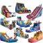 commercial grade popular high quality inflatable helix dry slide for sale