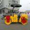 Hot sale  double drum roller 3 ton vibratory  road roller