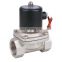 Ningbo kailing fluid solenoid valve 2WB400-40 Diaphragm Type stainless steel body for Water weak acid