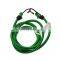 Heavy duty car roof latex bungee cord with metal hook elastic luggage rope