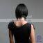 W3301 Hand made synthetic full lace half wig for black women
