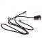 Black 3.5mm For Mini AUX 8-Pin M-BUS CD Changer Audio Input Adapter Cable For Alpine