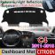 for Citroen C4 MK2 2011 2012 2013 2014 2015 2016 2017 2018 Anti-Slip Mat Dashboard Cover Pad Sunshade Dashmat Accessories Coupe