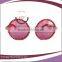 red fashion design round toy glasses with heart for decoration