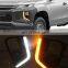 High Quality W/ Turning light LED Fog Lamp Daytime Running Light  For Triton L200 2019 2020
