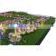 New made scale  project 3d model display for master villas