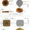 WPC compliant Copper Wire Wireless Charging Coil Customized available