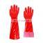 Anti-cold Household PVC Gloves with Flocked Liner