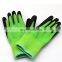 High Quality CE Level 5 Cut Resistant Gloves Sandy Nitrile Coated Abrasion Resistant Cut Resistant Working Safety Glove