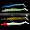 high quality 16cm 34g  handmade artificial luminous  jighead soft  plastic  fishing lure saltwater soft plastic lure