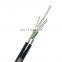 Double armored plastic optical fiber gyta53 steel wire communication fiber optic cable price per meter