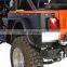 Auto Accessories Aluminum Modified Fenders Black Rear Fender Flares For Jeep Wrangler TJ 97-06