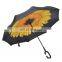 Promotional Fold Reverse Umbrella Inverted Umbrella for Business Man