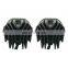 LED6450 70*77mm Led Head Light Spot Aluminum Alloy 4000lm*2 IP68 40w Led Work Light For Jeep W rangler JK JL07-21