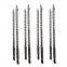 Double Alloy Screw for Vertical Injection Molding Machine Processed By Advanced Nitriding Technology with Hard Gold