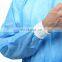 Isolation Non Woven Disposable Waterproof Gown with Long Sleeve