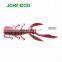 JOHNCOO JOHNCOO Soft Shrimp Fishing Lure 65mm 1.9g Silicone Soft Bait Pesca Isca Artificial Wobblers Attractive Fish Soft