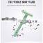 Private Label Classical Metal De Saftey razer  Brass Reusable Long Handle Double Edge Shaving  Safety Razor For Men