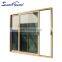NFRC standard high quality horizontal aluminium alloy top hung sliding door for Sale