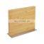 Bamboo Wood Magnetic Block Powerful Magnet Knife Hanger Knife Stand For Kitchen Knives