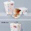 Customized wholesale food grade safe takeaway fast food chicken box  snap box burger wrapper oil proof chips kraft paper bag