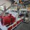 PVC homogeneous and transparent extruded floor production line equipment