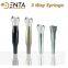 Dental Air Water 3 Way Syringe Handpiece With 2 Nozzles Tips Tubes For Air Triple Syringe Dental Cleaning Tools Accessories