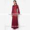 2016 Women fashionable high quality islamic dress design with OEM supply D236