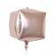 24 Inch 4D Foil Balloon Square Aluminum Film Balloon Three-dimensional Cube Mylar Balloon for Valentine Birthday Wedding Party
