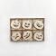 Halloween wooden small hanging sign creative wooden crafts Halloween hollow decorative pendant