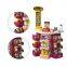 Children's Mini DIY Kitchen Set Plastic Fast Food Table Cash Register Supermarket Stall Shopping-Playworkbench Box Packed