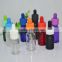 fast delivery 20ml red glass bottle with childproof cap, 20 ml e liquid glass bottle red