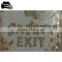 Safety Exit Warming Aluminum Arrow Direction Street Road Sign