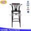 metal leather cushion chinese restaurant tables and bar stool high chair for dining room