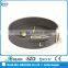 black faux leather decorative serving tray set