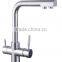 No.23610 Desk Mounted Chrome Palting Brass Kitchen Faucet, Health Water Drink Kitchen Mixer Faucet