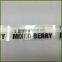 Professional transparent Self Adhesive Black Letter Sticker Labels